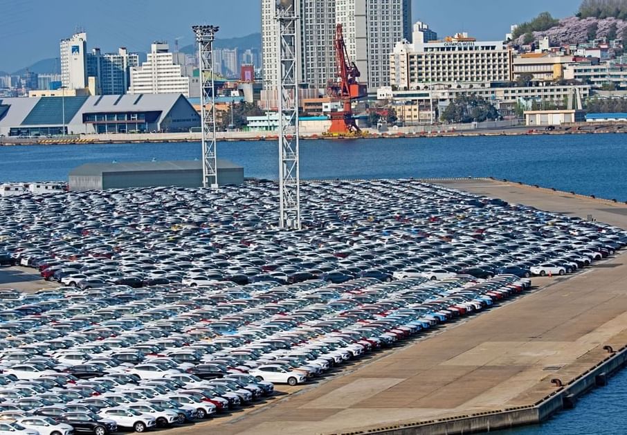 Korea's auto exports rise over 20% in January