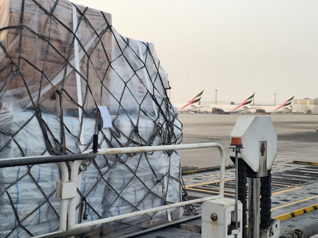 Dubai Humanitarian dispatches second relief airlift in less than week to Afghanistan