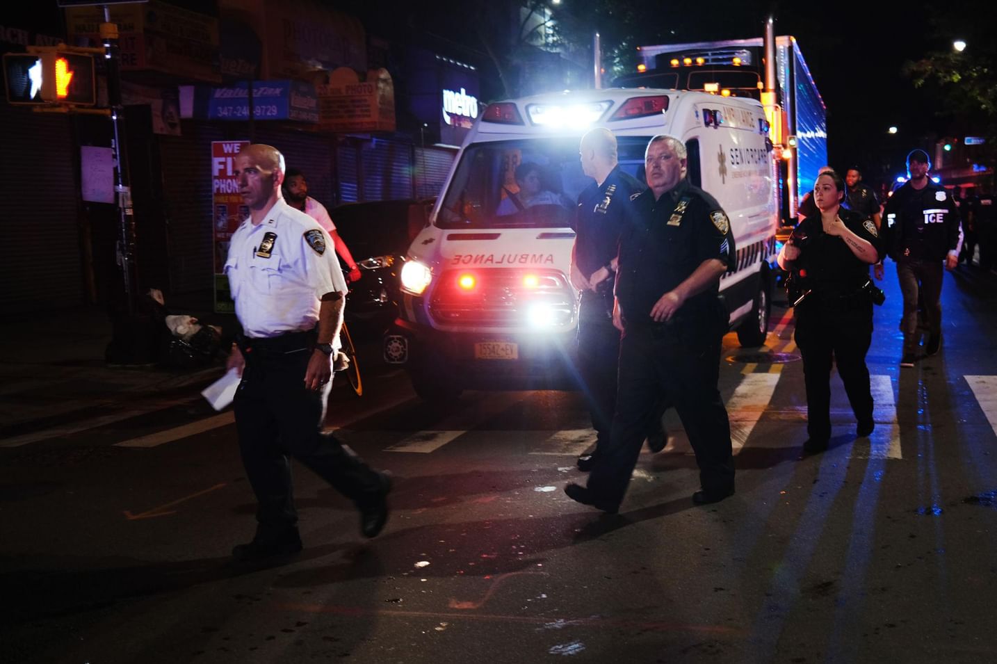 Eight injured in New York shooting