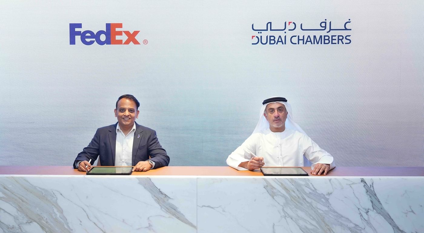 Dubai Chambers, FedEx sign MoU to support international expansion of local businesses