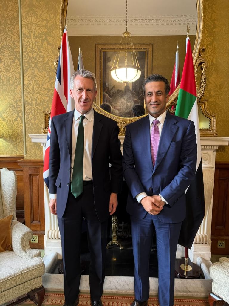 Saeed Al Hajeri meets MP, UK Minister of State for Security 