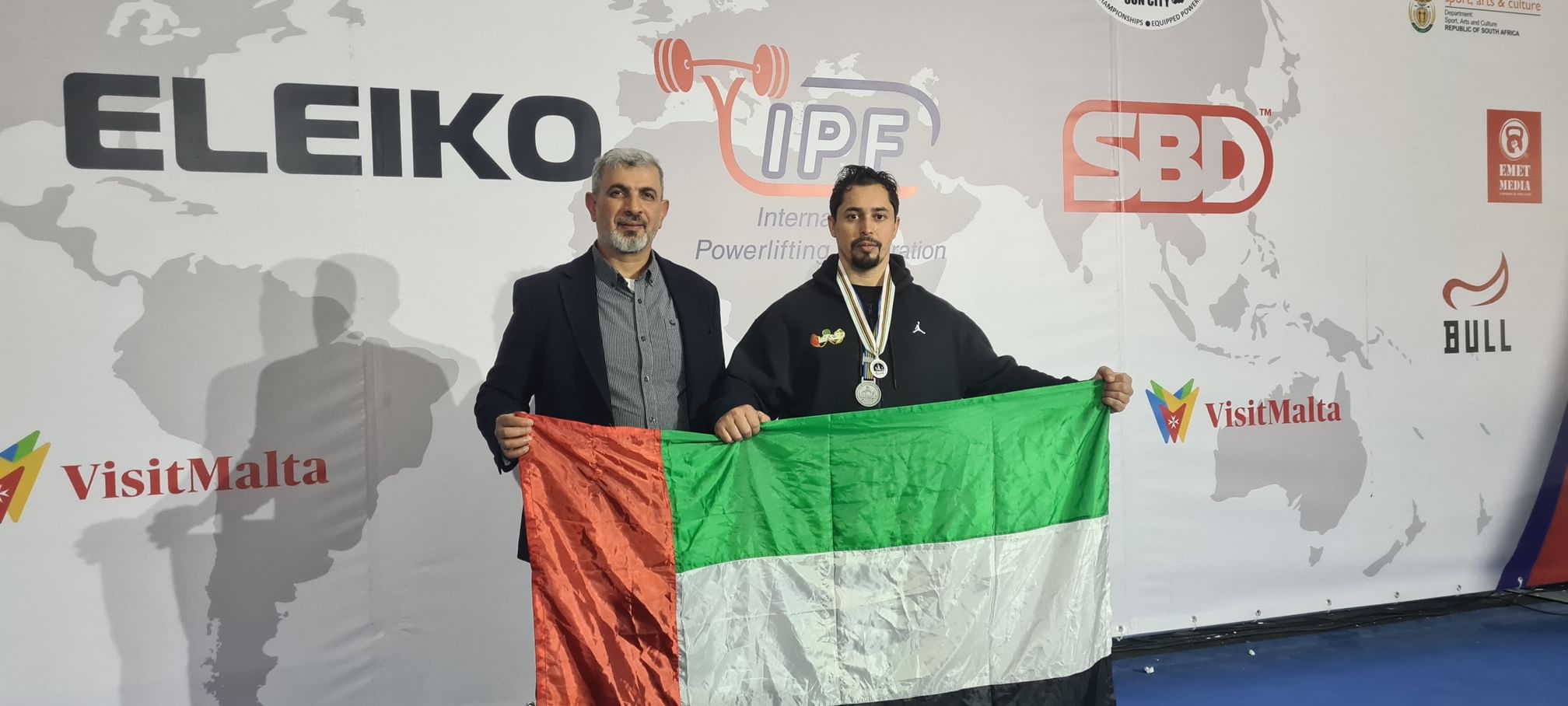 UAE's Faisal Al Zaabi wins silver at IPF World Masters Powerlifting Championships