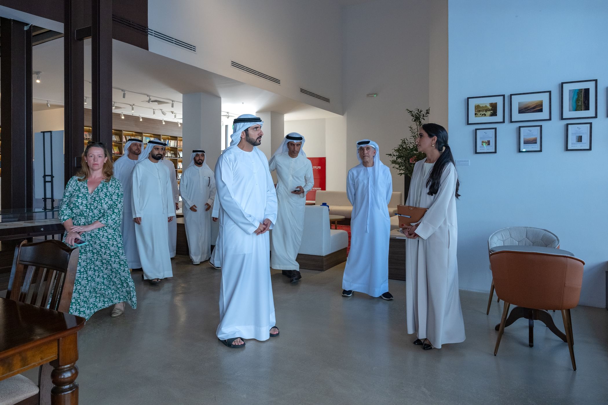 Hamdan bin Mohammed visits Al Serkal Avenue, commends its role in enriching Dubai’s creative ecosystem