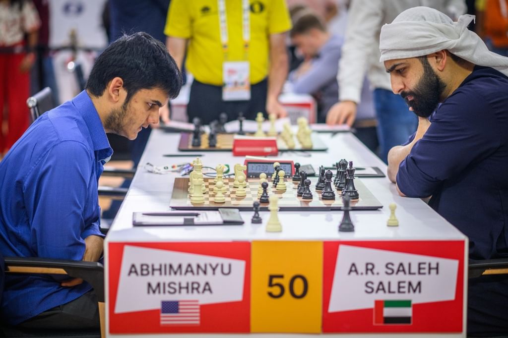 UAE’s Salem Abdulrahman shines at 2025 FIDE World Chess Cup