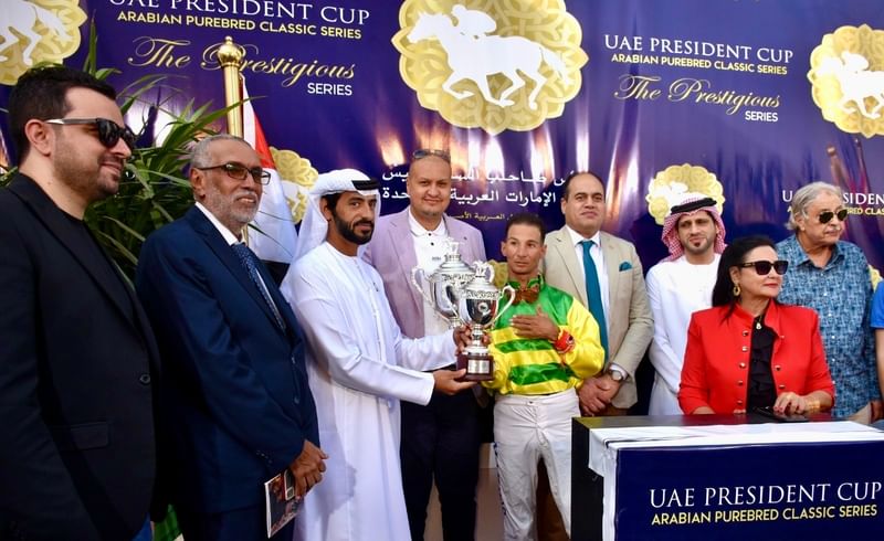 'Bariq Al Amal' wins UAE President Cup for Purebred Arabian Horses in Egypt