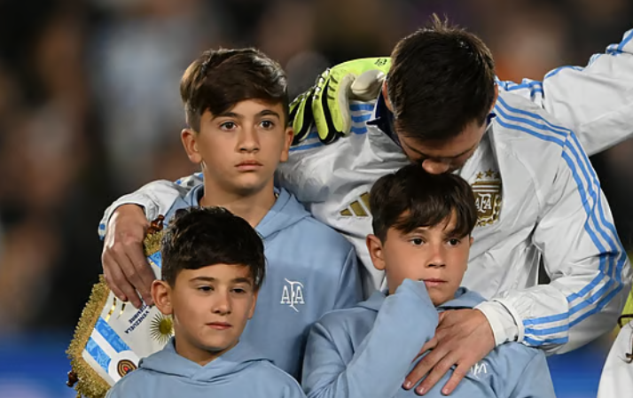 Lionel Messi scores twice in an emotional home farewell for Argentina