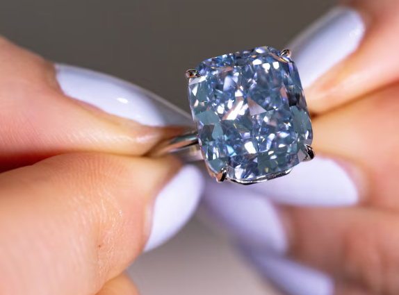 'Mediterranean Blue Diamond' worth $20 million at auction