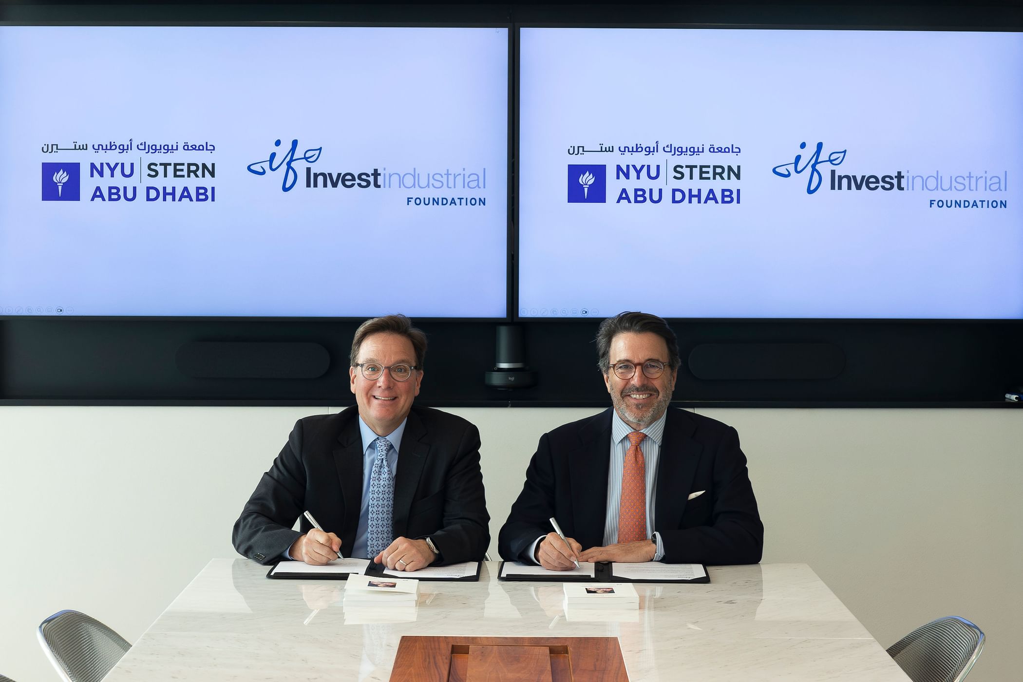 Investindustrial Foundation expands support for Stern at NYU Abu Dhabi