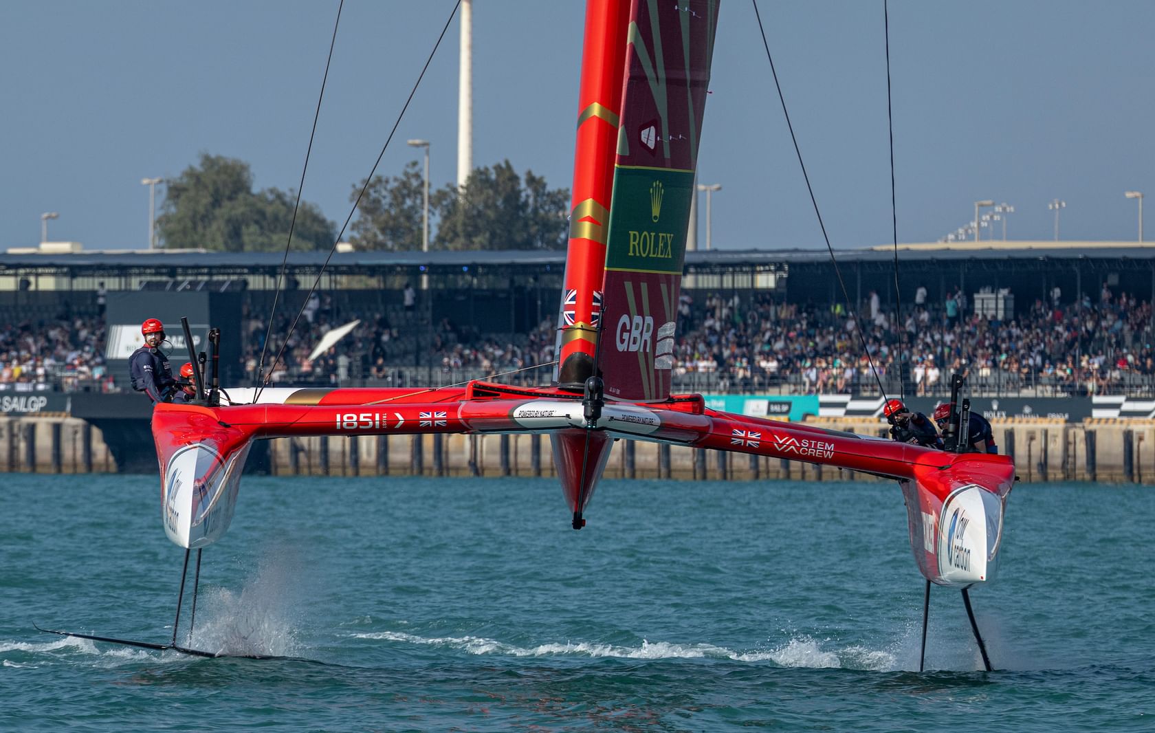 Emirates GBR crowned SailGP's 2025 season champions after beating Australia & New Zealand