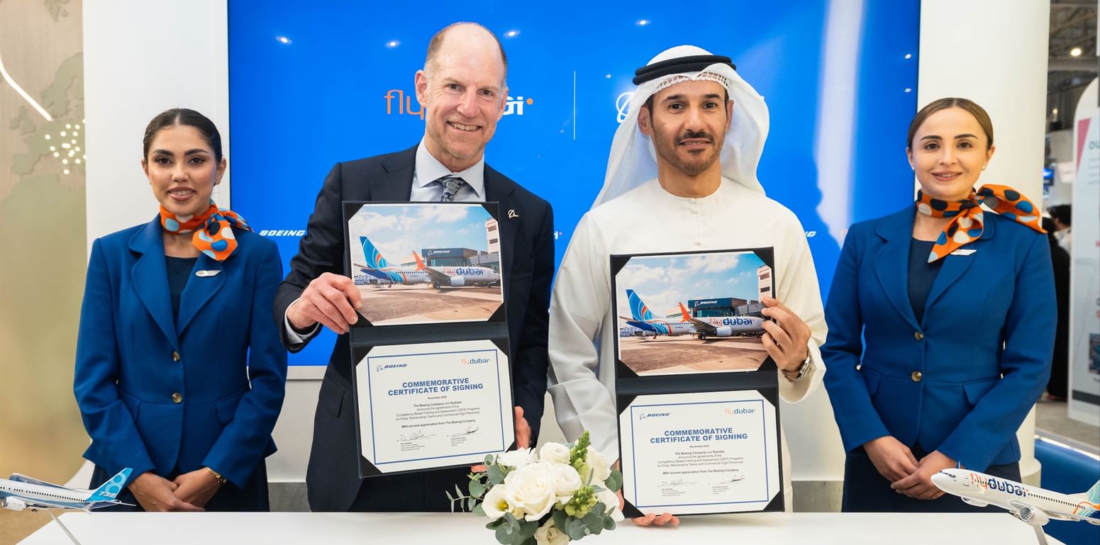 flydubai to implement comprehensive Boeing training solutions