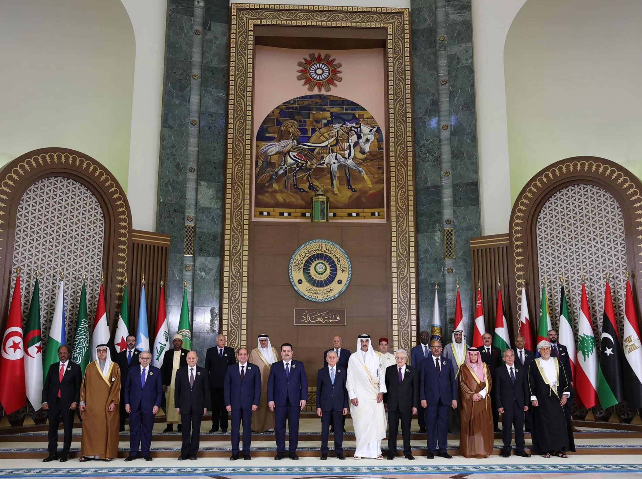 34th Arab Summit kicks off in Baghdad