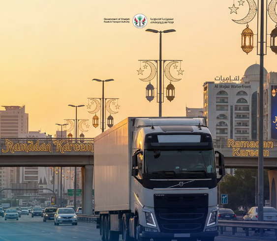 Sharjah announces Ramadan timings for trucks to ease traffic flow