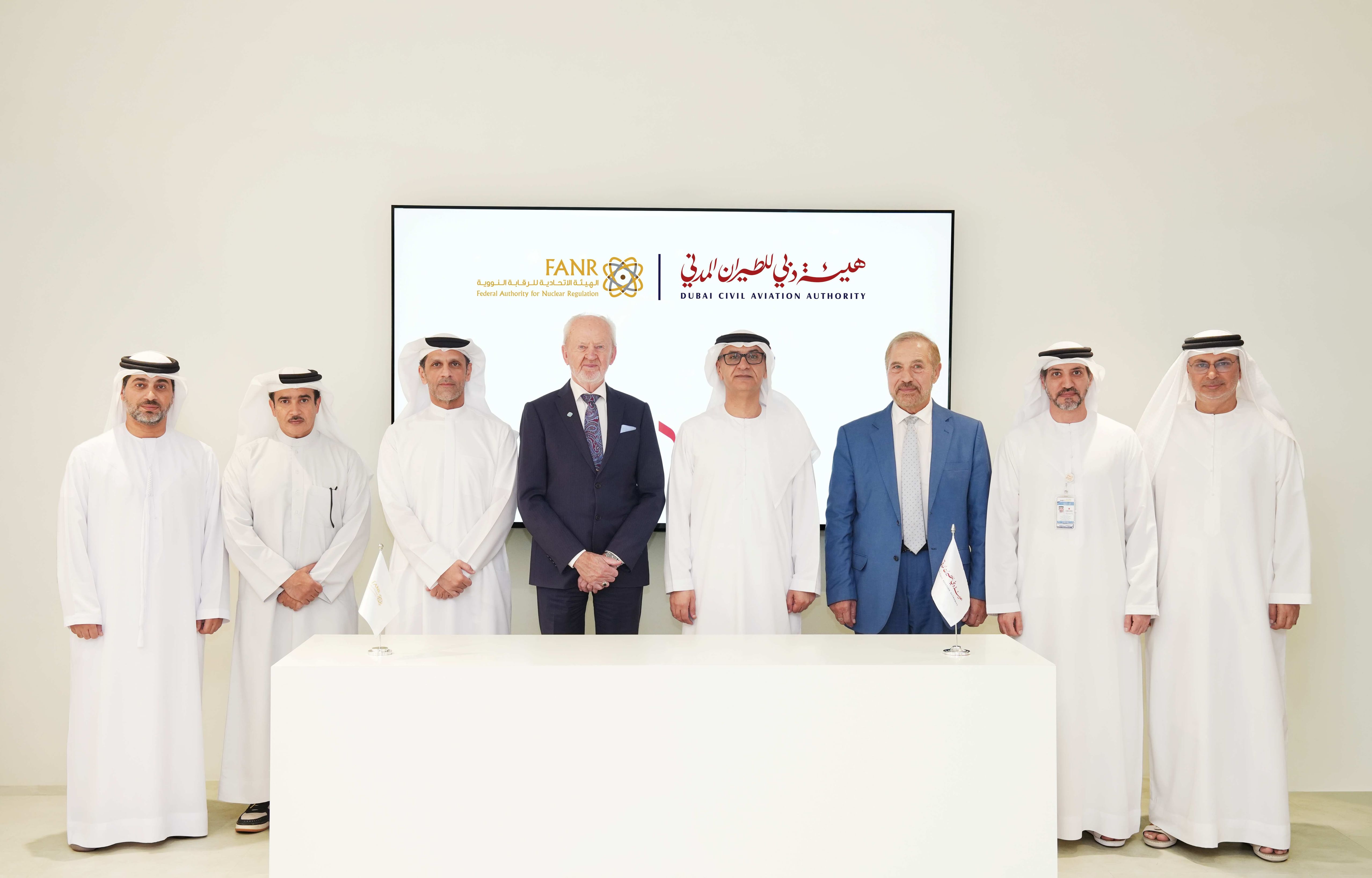 FANR, Dubai Civil Aviation Authority cooperate on air transport of radioactive materials