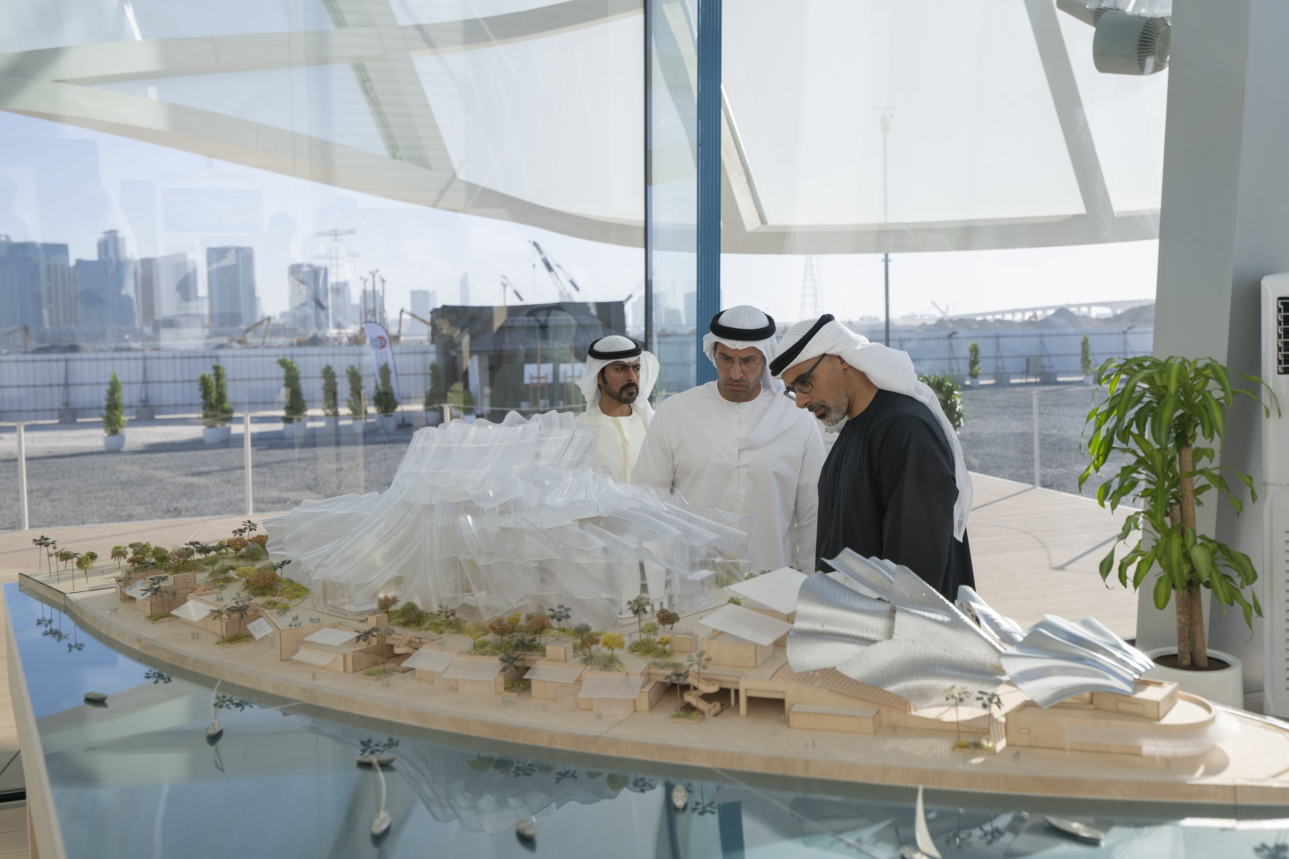 Khaled bin Mohamed bin Zayed witnesses launch of Dar al Funoon Abu Dhabi development project near Saadiyat Cultural District