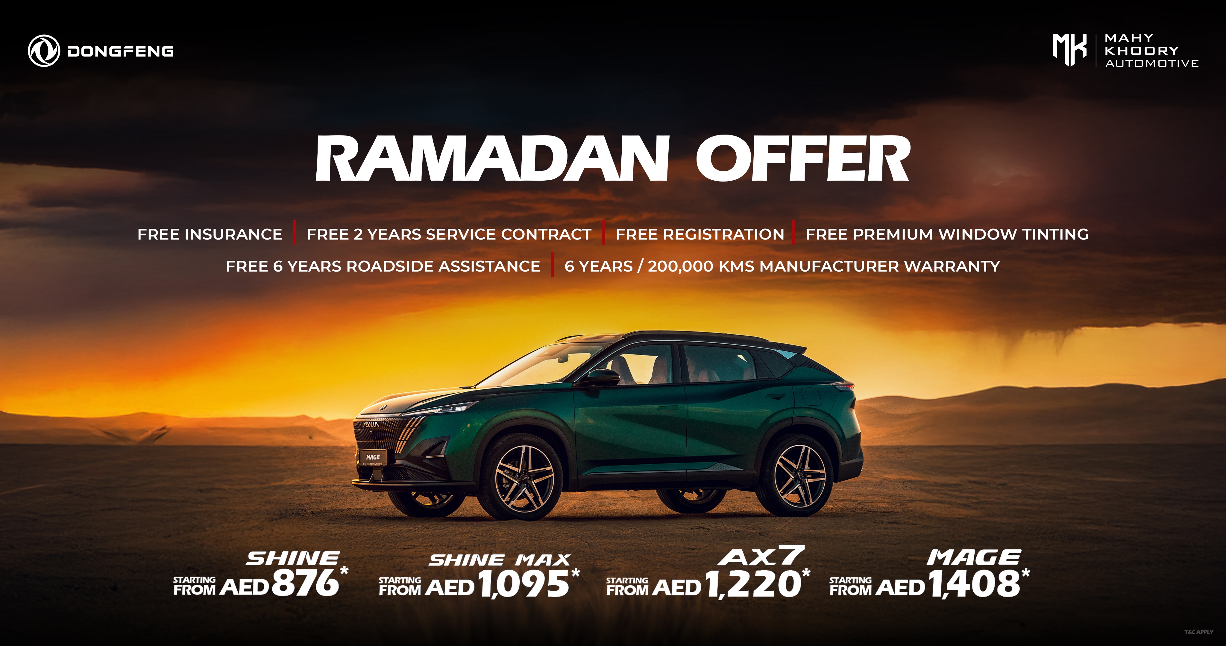 5 reasons you can’t miss dongfeng’s ‘miles of blessings’ Ramadan offer