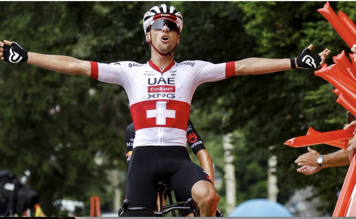 UAE Team Emirates-XRG's Jan Christen claims dramatic summit victory at Tour de Pologne