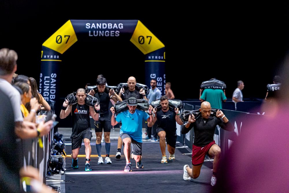 HYROX attracts over 3,500 athletes from 124 nationalities in Abu Dhabi