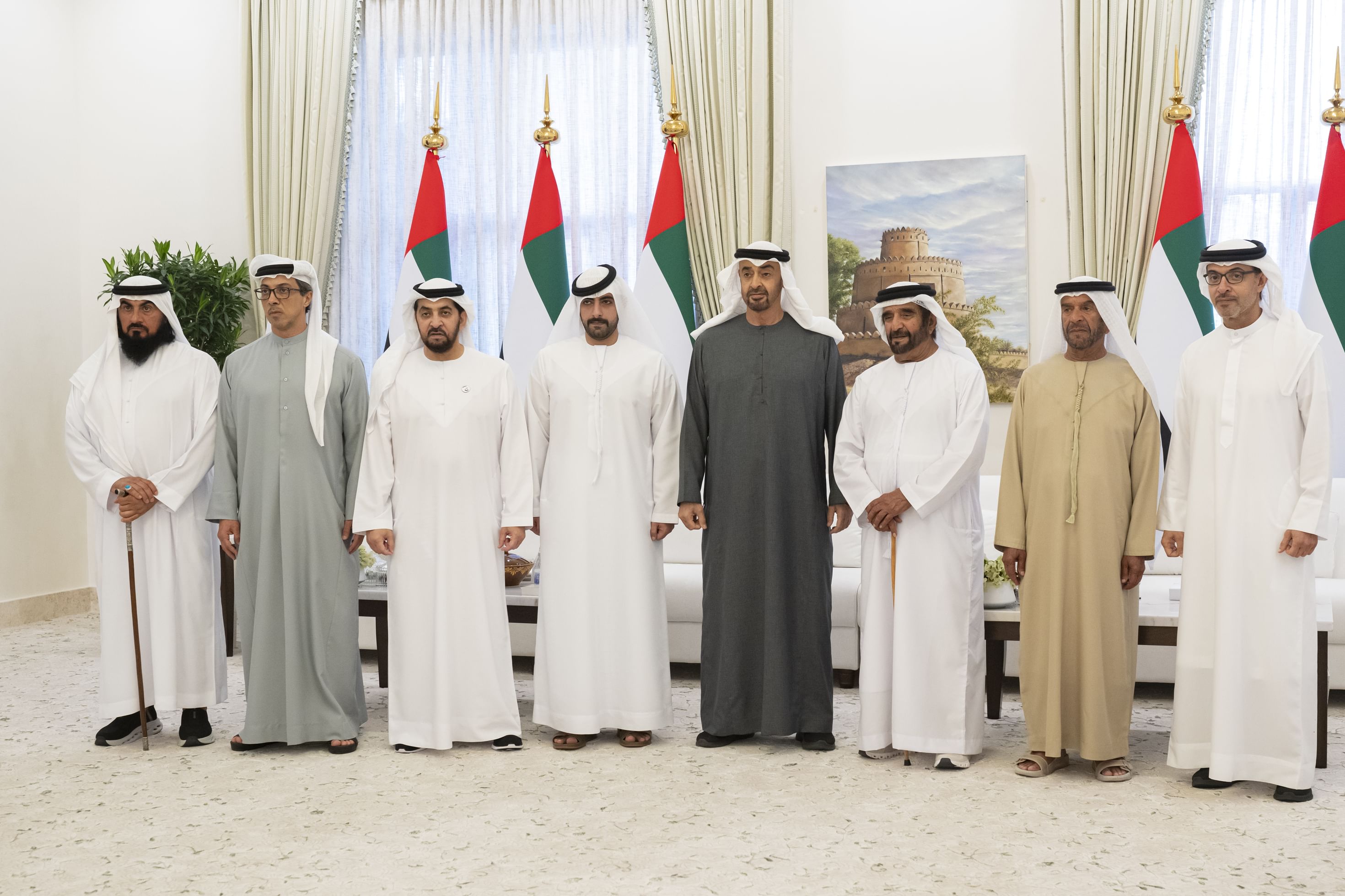 UAE President and Sheikhs attend wedding of Zayed bin Tahnoon bin Mohammed