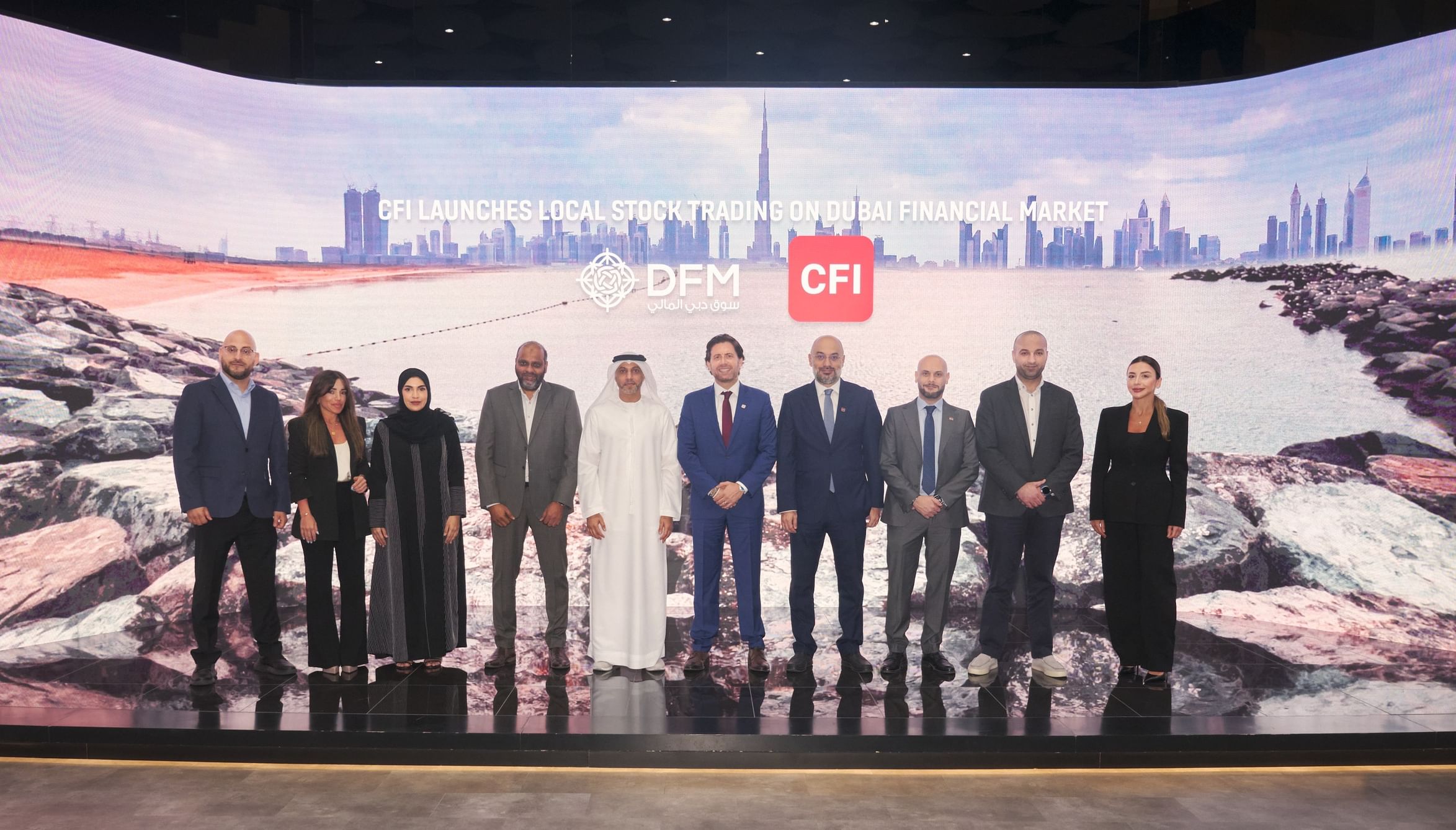 CFI launches 40 local stocks listed on DFM
