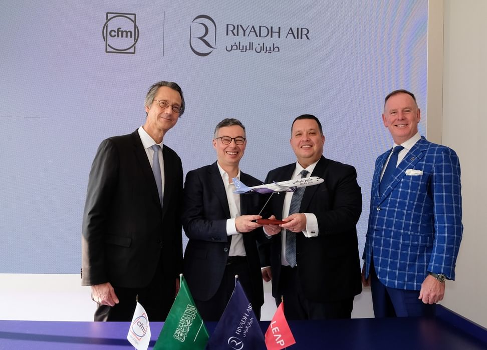 Riyadh Air places firm order for 120 CFM LEAP-1A engines to power 60 Airbus A321neo aircraft