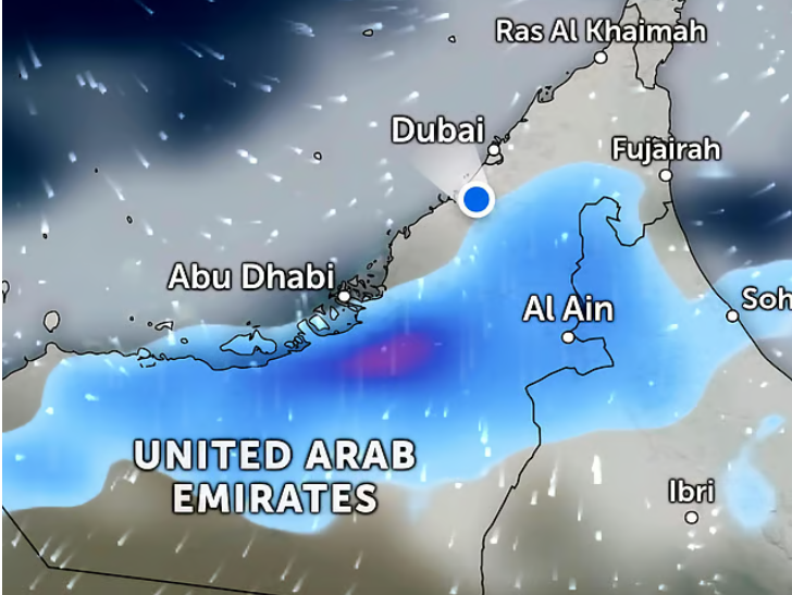 UAE weather forecast: Rain lashes Dubai and parts of the country as storm system moves through