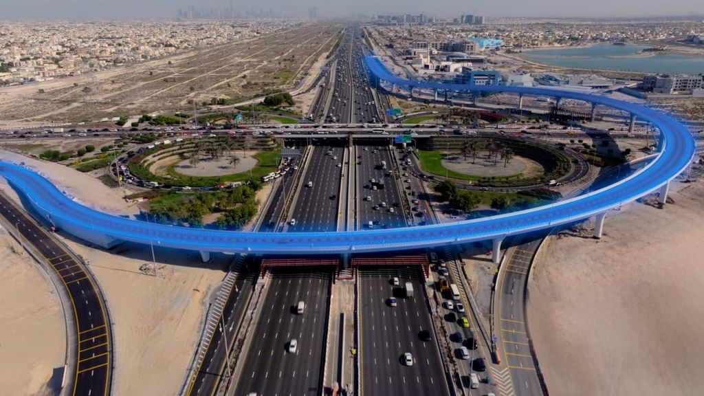 RTA opens key bridge connecting Hessa Street to Al Khail Road