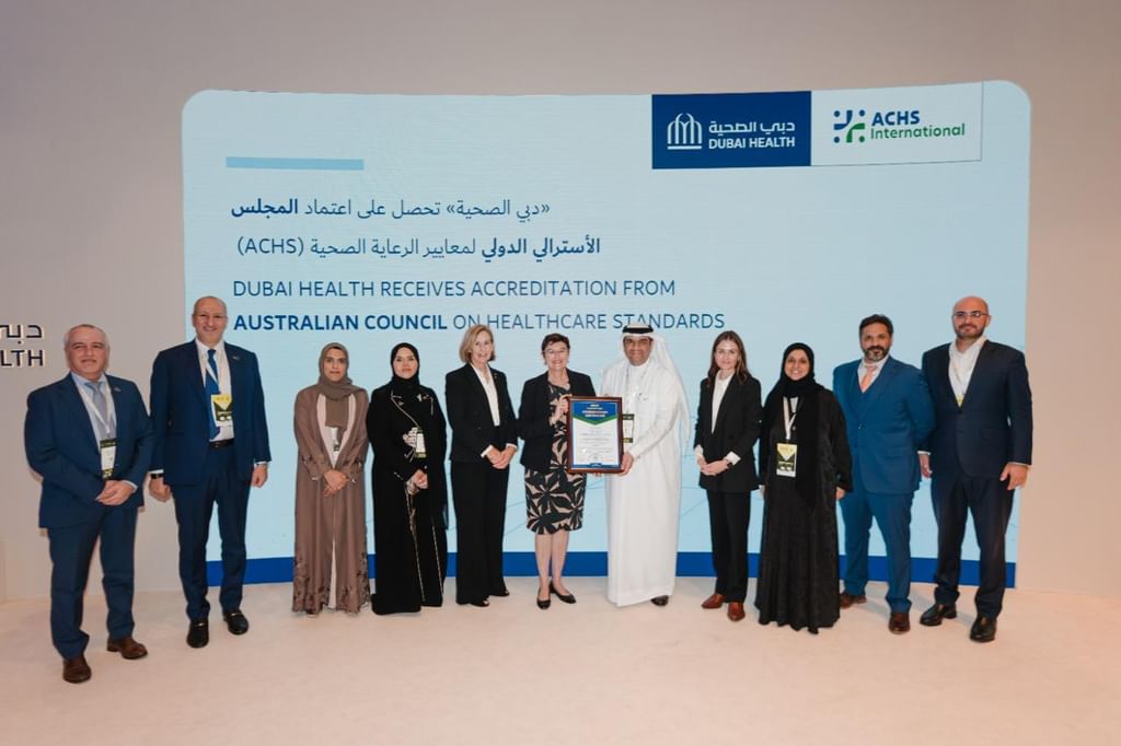 Dubai Health receives accreditation from Australian Council on Healthcare Standards International