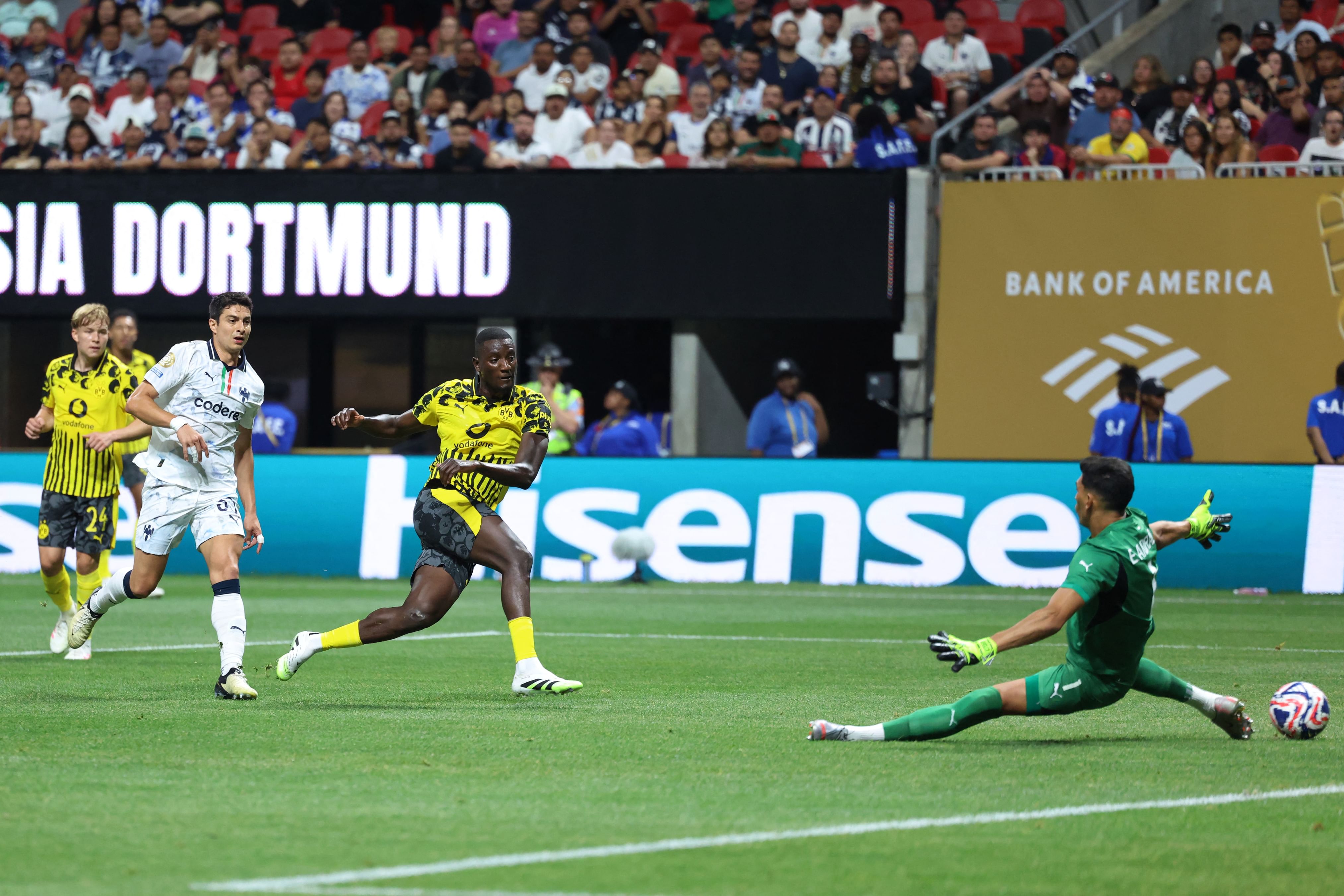 Dortmund hold off Monterrey to reach Club World Cup quarter-finals
