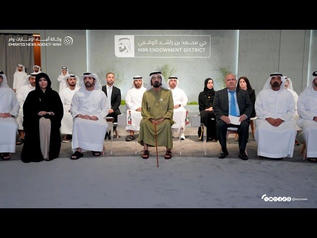 Mohammed bin Rashid launches region’s first endowment district to boost sustainable philanthropy, education, healthcare globally