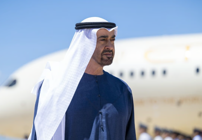 UAE President arrives in Serbia on working visit