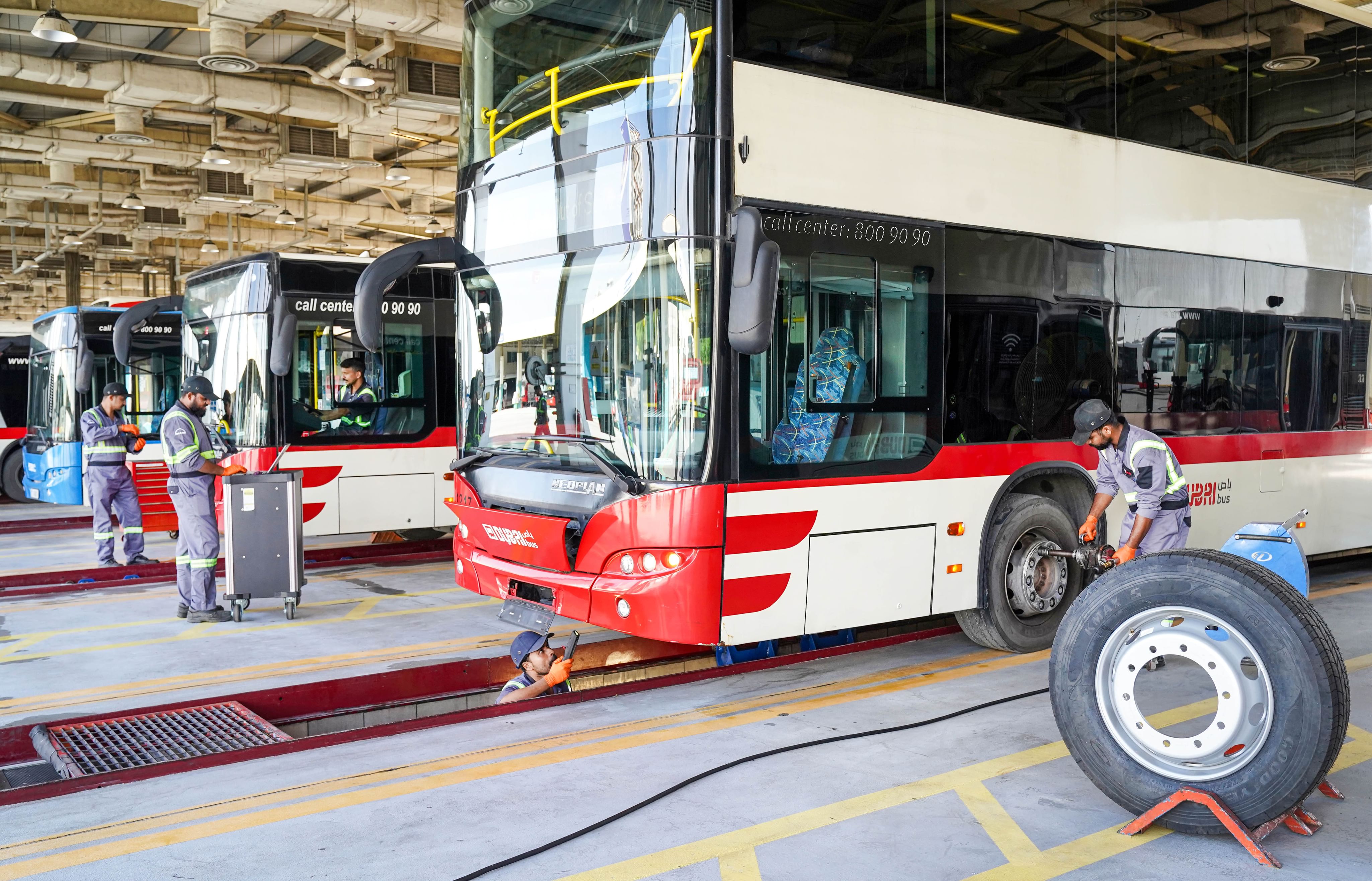 Global record achieved by RTA's public buses operating over 2 million km over 18 years