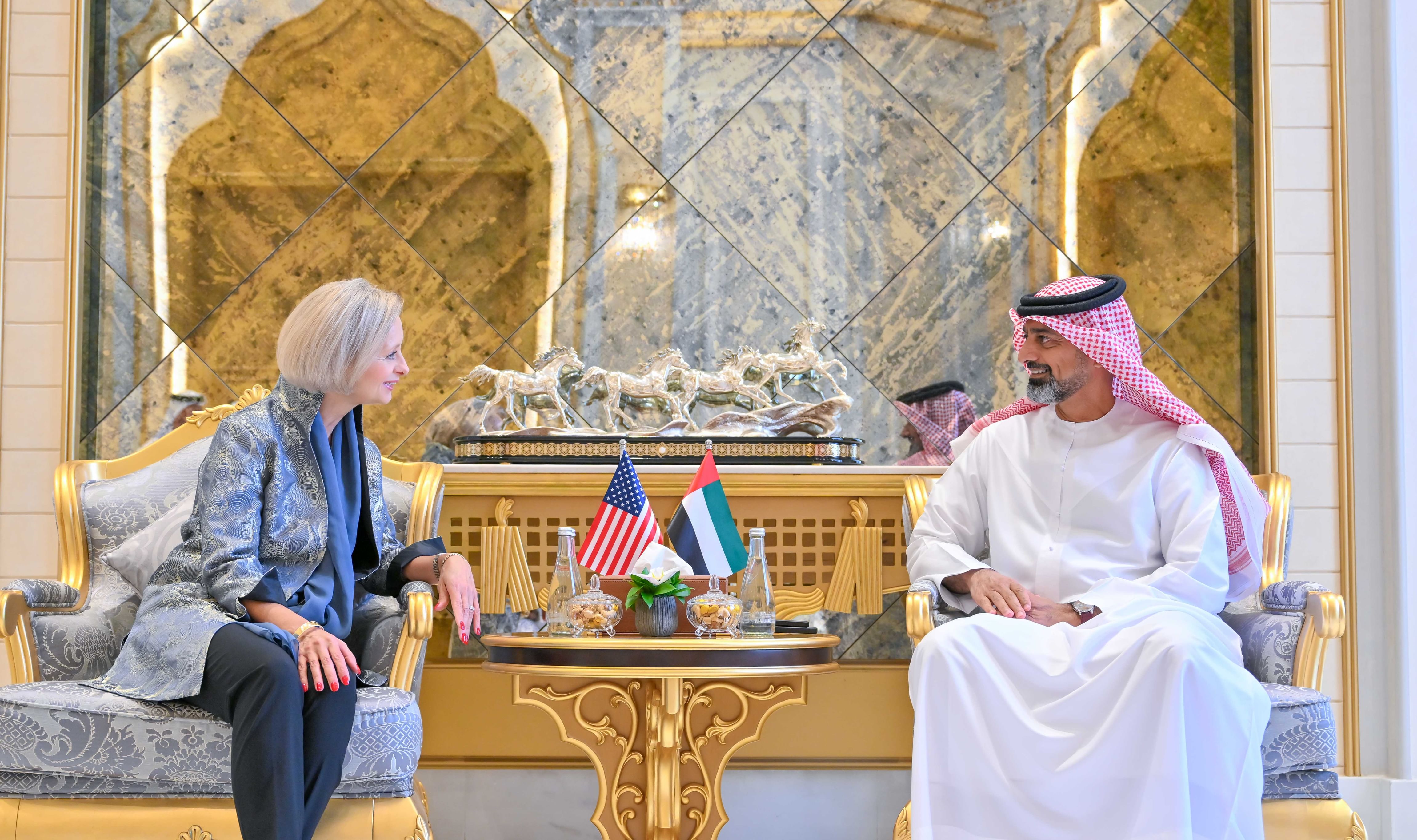 Ajman Crown Prince receives US Ambassador 