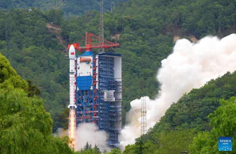 China launches new test satellite for internet technology