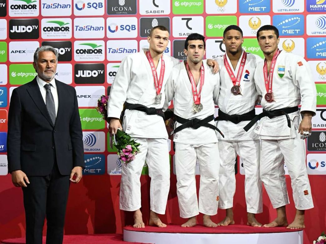 UAE Judo wins Bronze medal in Tashkent Grand Slam