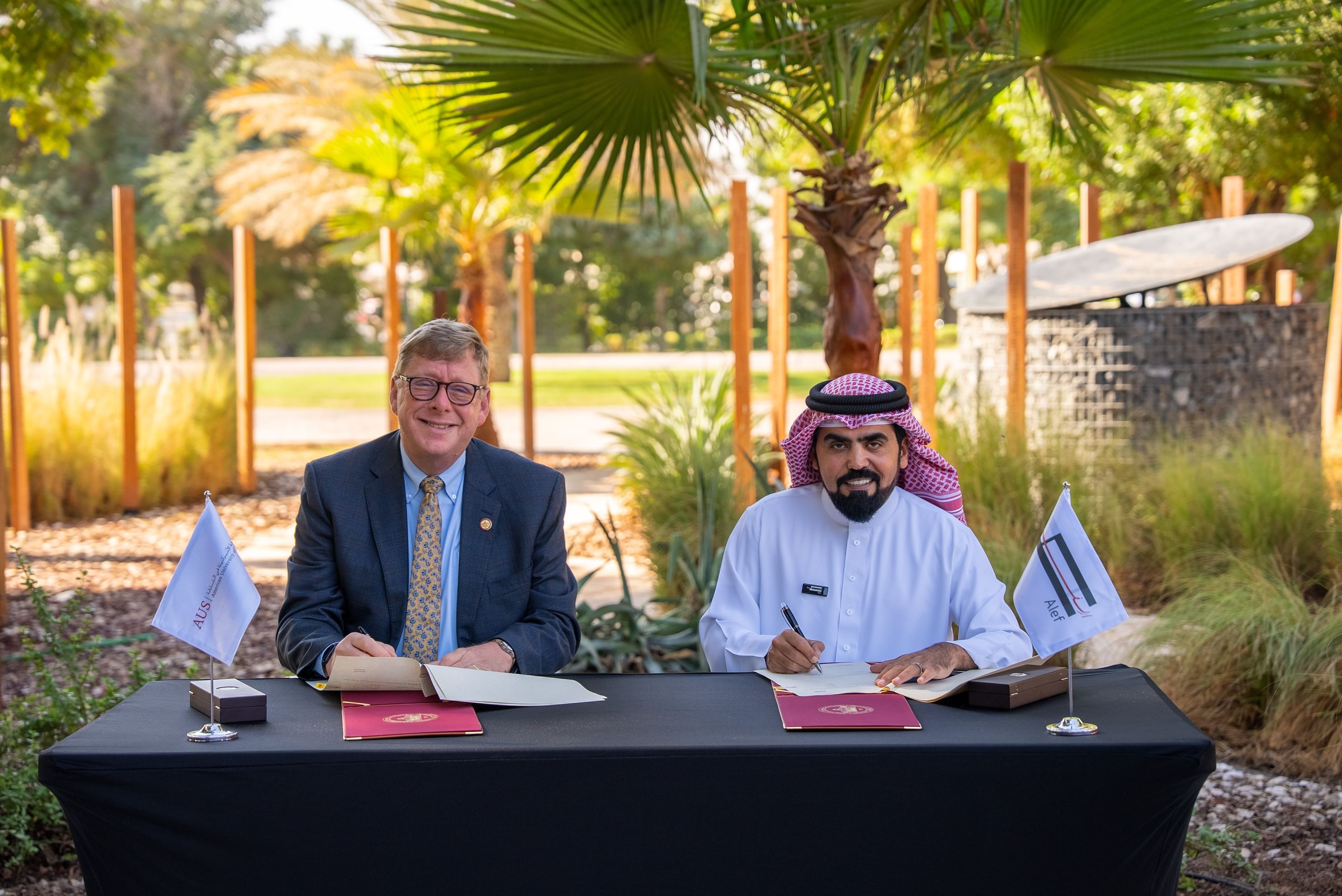 Alef Group, American University of Sharjah forge strategic partnership