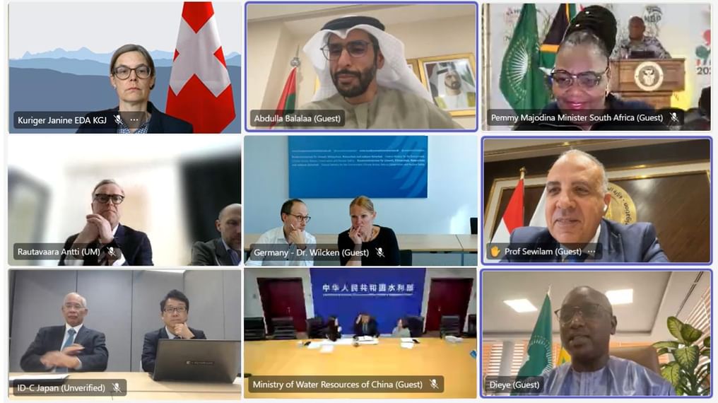 UAE, Senegal convene meeting with representatives of 12 countries co-chairing interactive dialogues for 2026 UN Water Conference