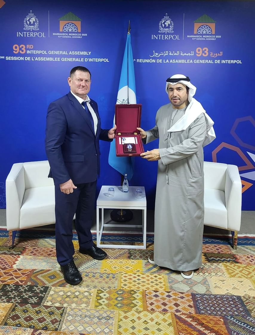 Ahmed Naser Al Raisi honoured by Russian Federation for advancing international police cooperation