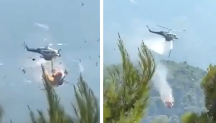 Two pilots killed in US firefighting helicopter crash