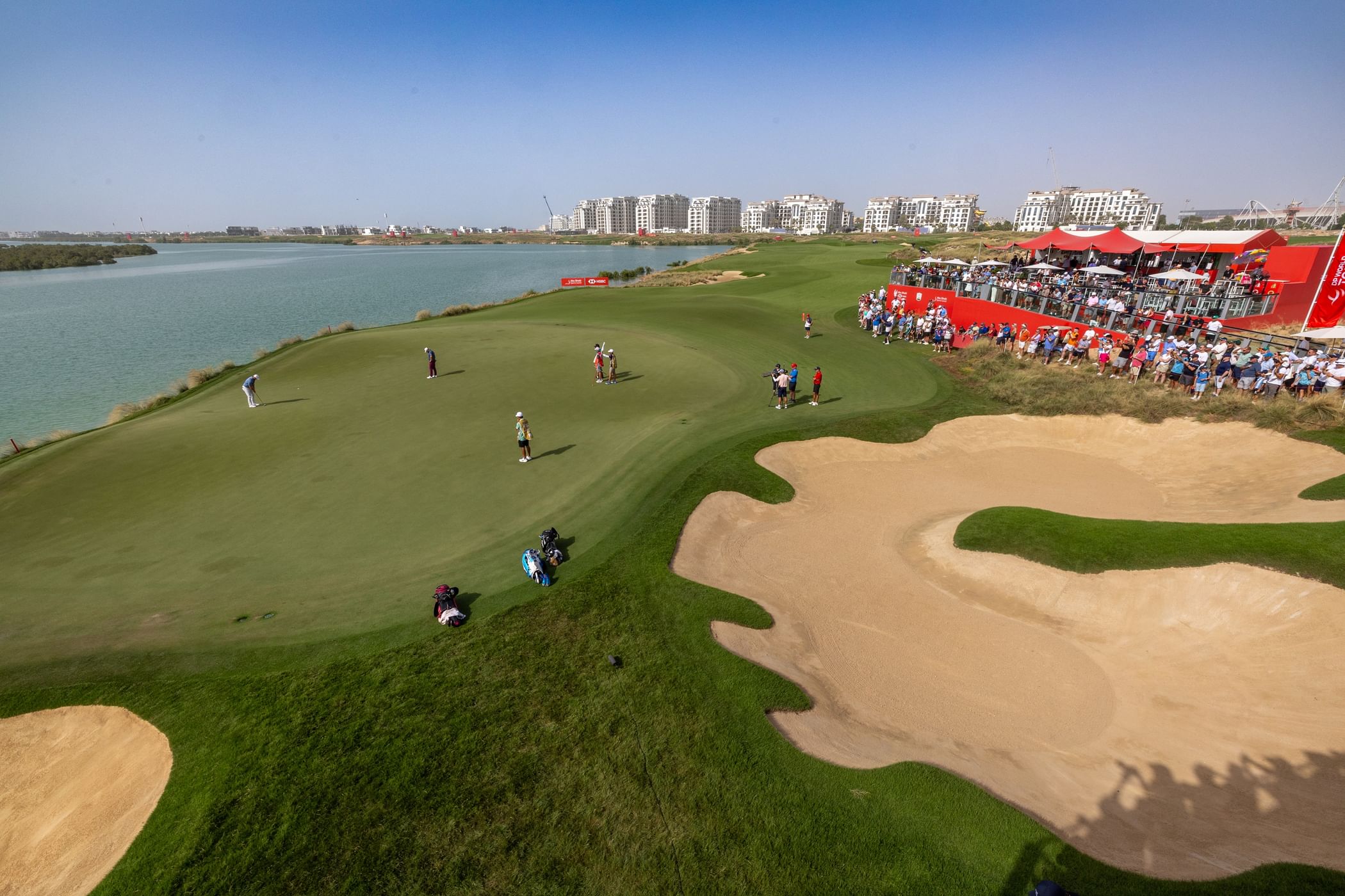 Abu Dhabi HSBC Championship: Tommy Fleetwood, Aaron Rai share halfway lead