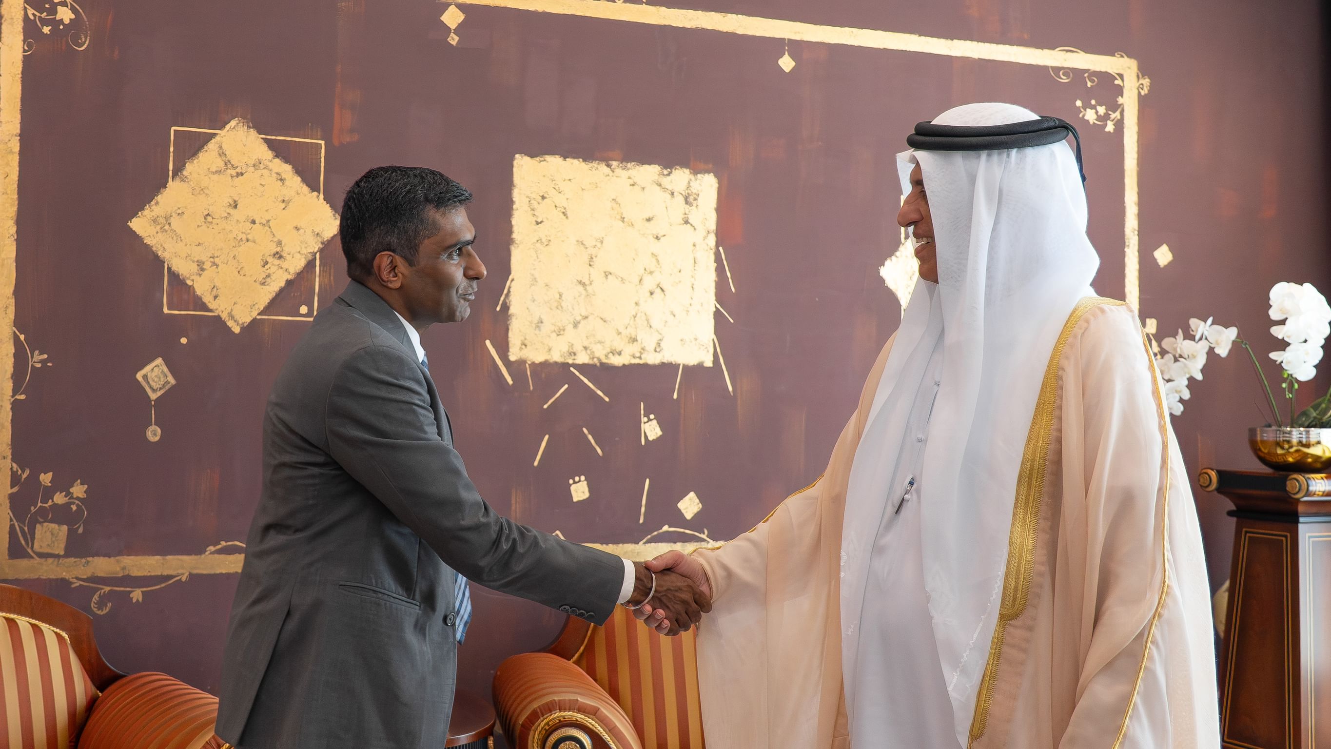 Ras Al Khaimah Ruler receives Consul-General of India