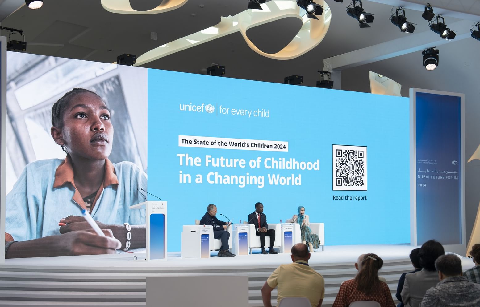 UNICEF launches flagship report ‘State of the World’s Children’ at Dubai Future Forum 2024