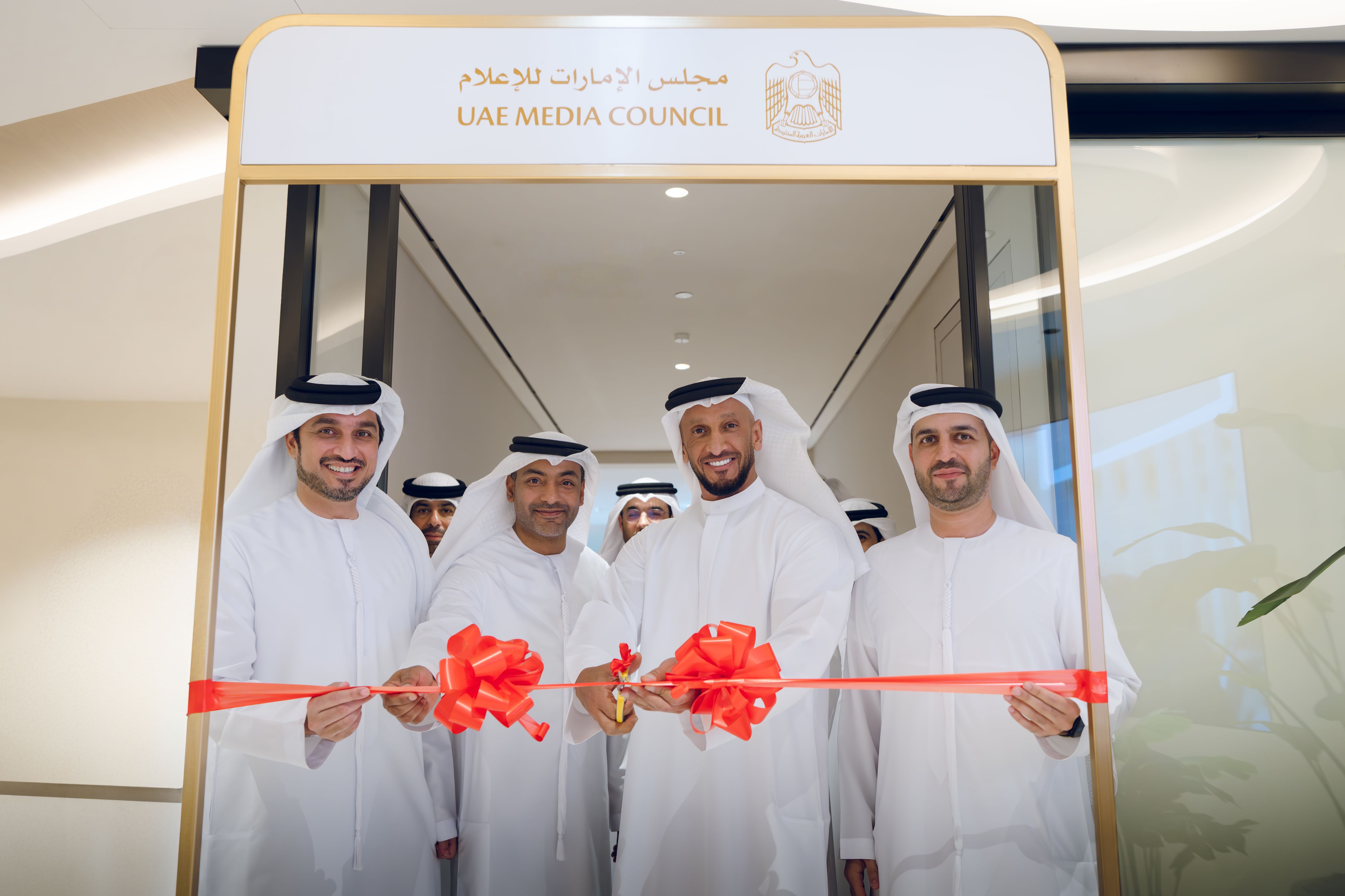 Abdulla Al Hamed inaugurates UAE Media Council office in Dubai Internet City