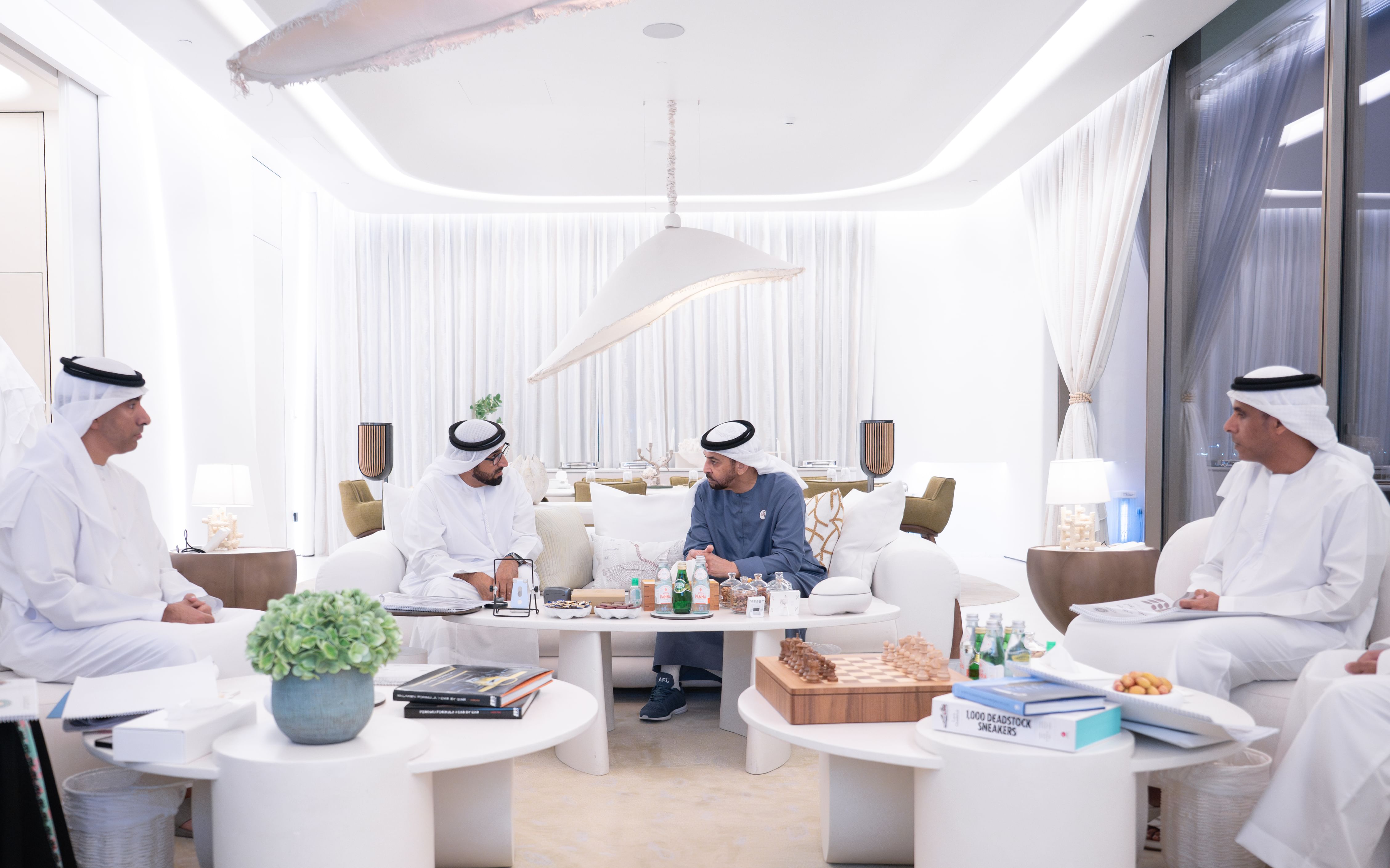 Hamdan bin Zayed reviews Abu Dhabi Heritage Authority strategy, Liwa Dates Festival 2025 plan