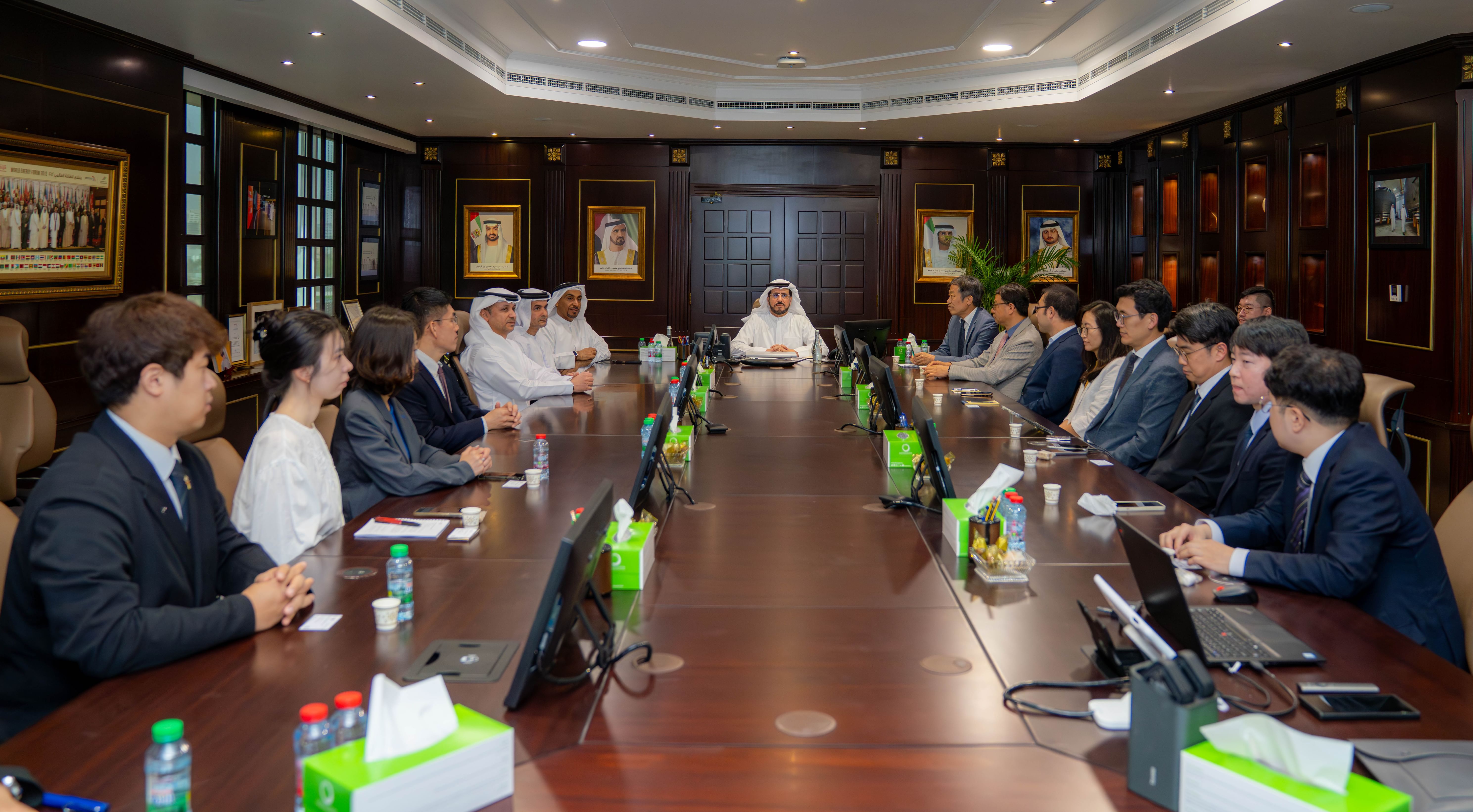 DEWA, Korean delegation discuss sustainable energy collaboration 