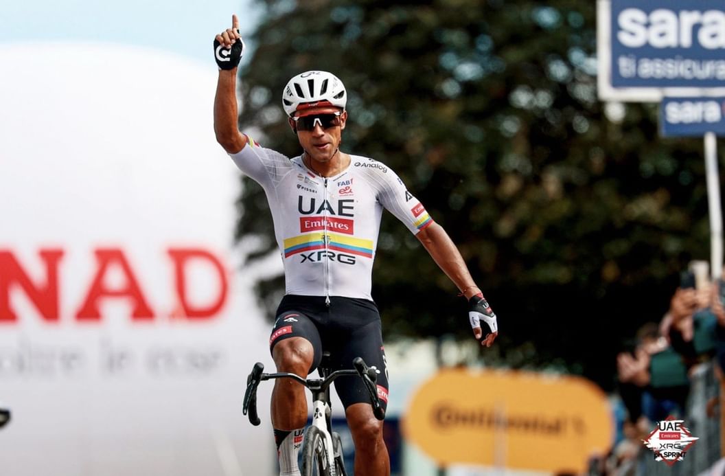 UAE Team Emirates-XRG's Jhonatan Narváez claims Giro d’Italia stage victory