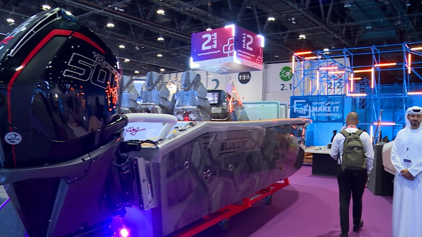 Blue Gulf Group showcases smart boat innovations at ‘Make it in the Emirates’