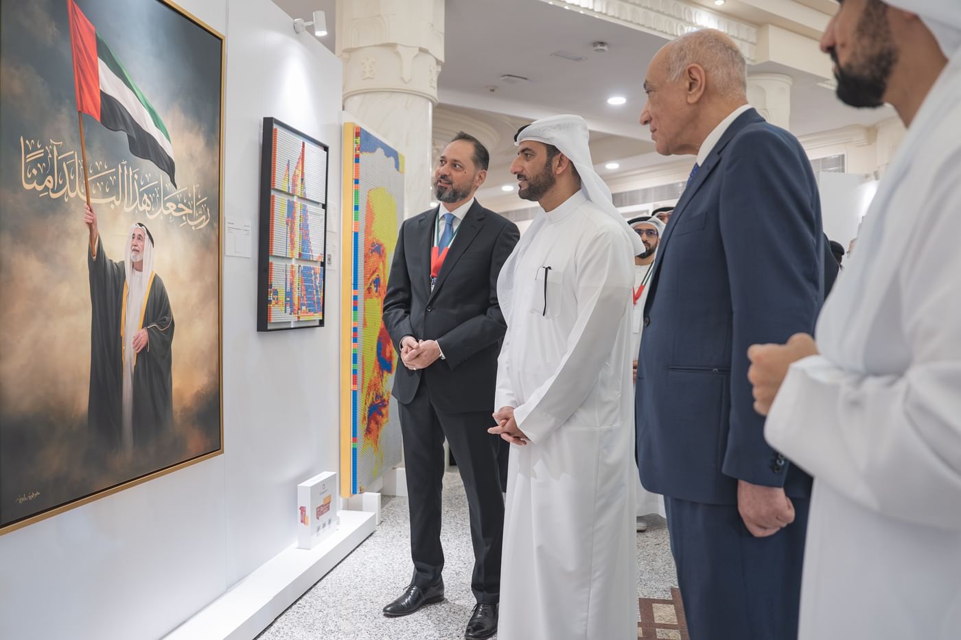 Sultan bin Ahmed inaugurates 'Guardians of the Nation' exhibition