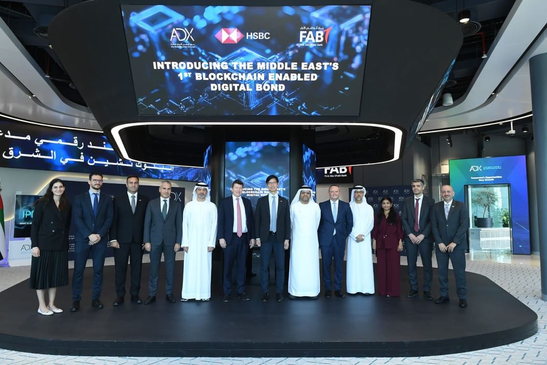 ADX partners with HSBC, FAB to launch MENA’s first digital bond