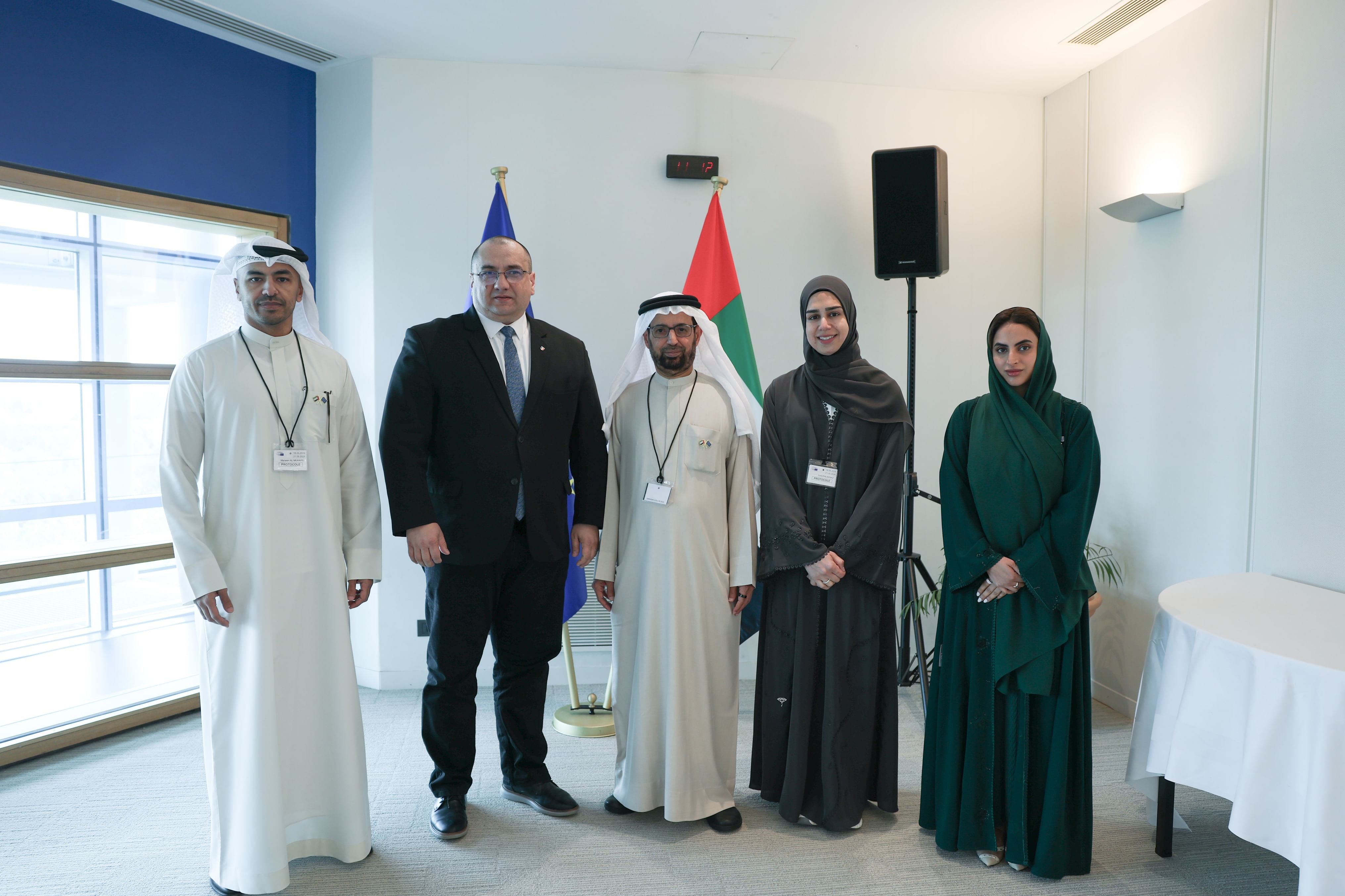 Ali Al Nuaimi discusses regional security, EU ties with Member of Committee on Foreign Affairs in European Parliament