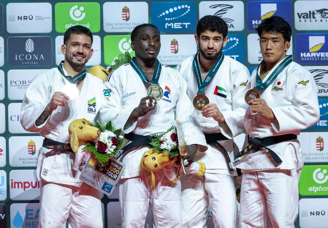 UAE judoka wins world bronze, tops Arab rankings
